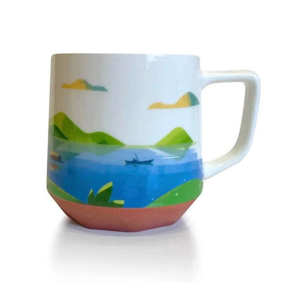 Tiger Coffee Bean Tea Leaf Roaster Series Sumatra Mug 12 oz - Picture 3 of 4